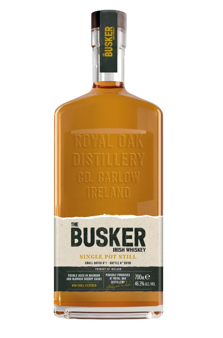The Busker Small Batch Single Pot Still–The Corkscrew Wine Merchants