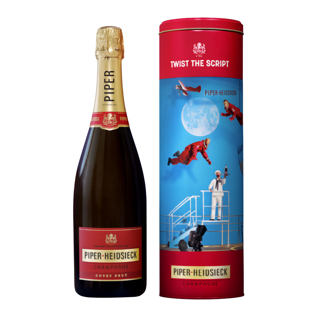 Piper-Heidsieck Piper Cuvée Brut Prohibition & Astronauts Tin Boxes