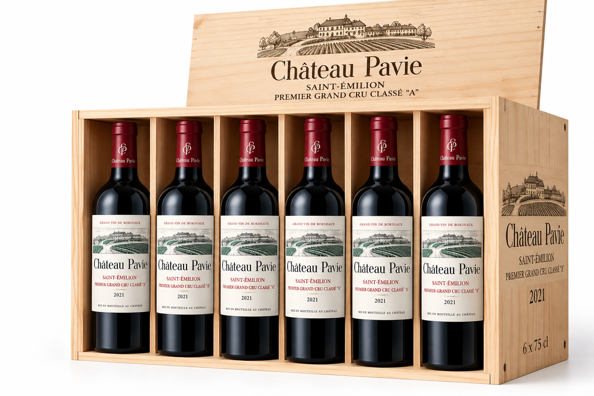 Château Pavie 2021, Saint-Émilion Premier Grand Cru Classé “A” 6 Bottles OWC
