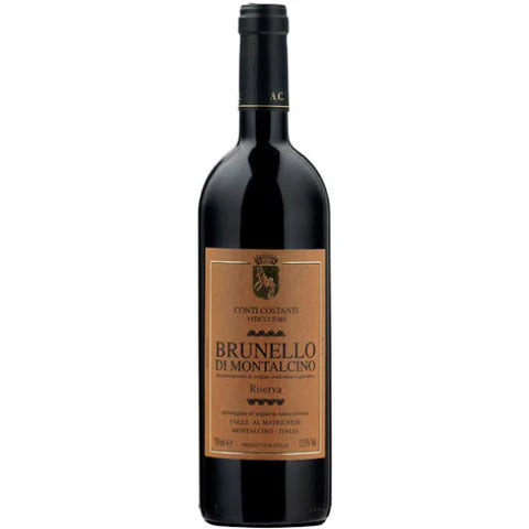 Conti Costanti, Brunello di Montalcino Riserva 2019