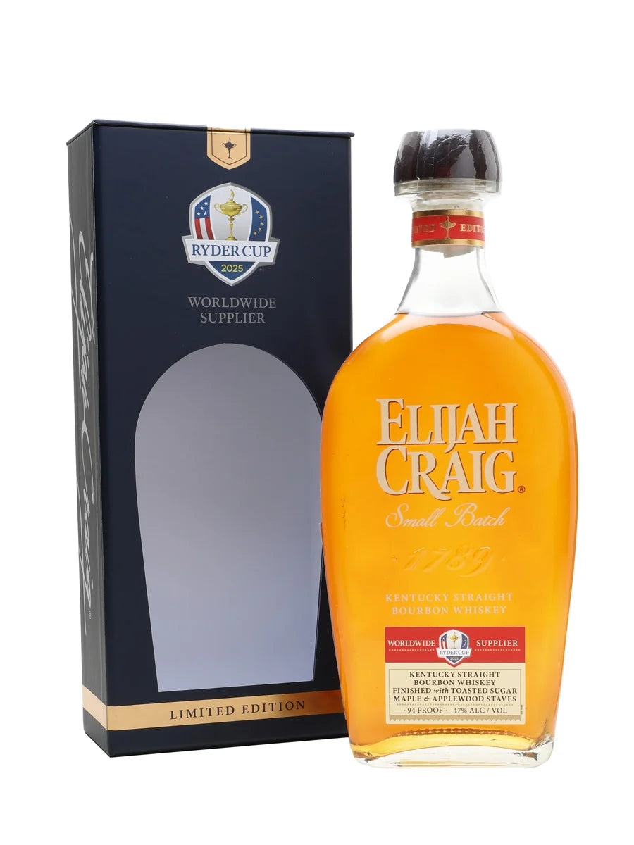 Elijah Craig Small Batch Bourbon Ryder Cup 2025 Edition