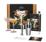 Corcora 8 Piece Cocktail Set With Coupe Glasses