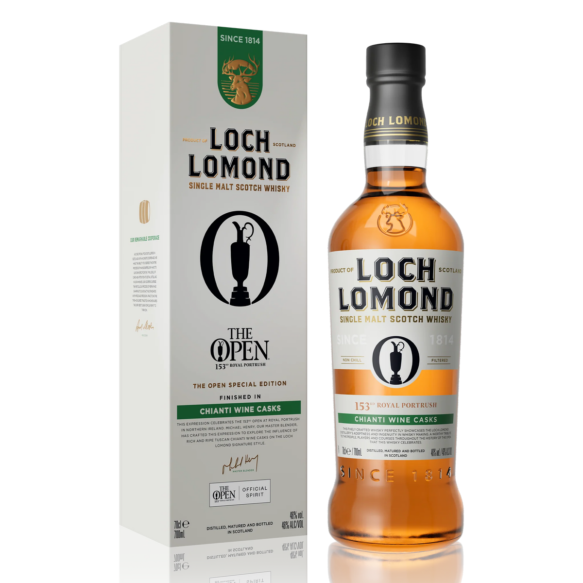 Loch Lomond The Open Special Edition 2025 Chianti Wine Cask Finish