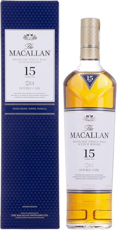 Macallan 15 Year Old Double Cask 70cl–The Corkscrew Wine Merchants