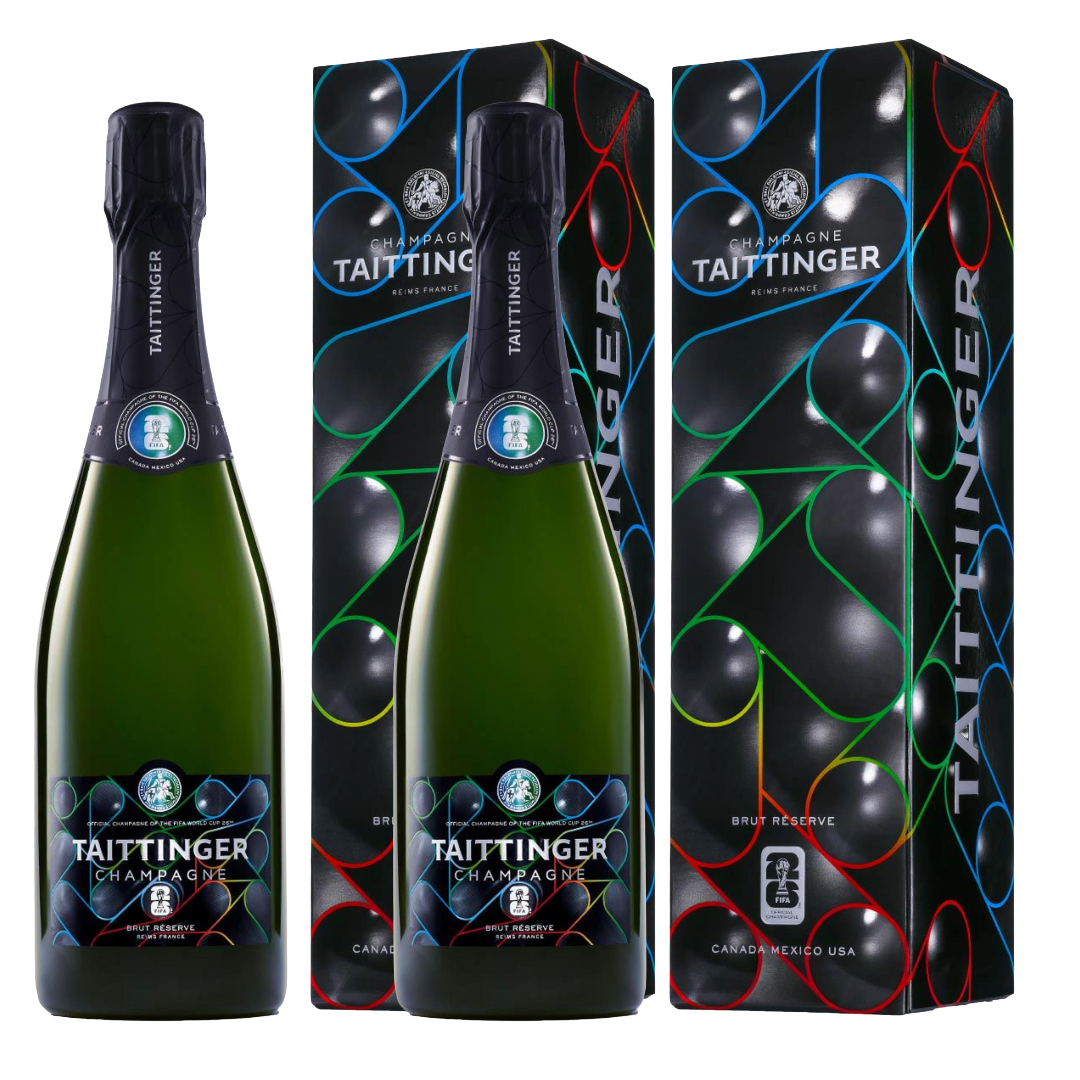 Taittinger Fifa World Cup Edition Brut Reserve Champagne 2 For €130