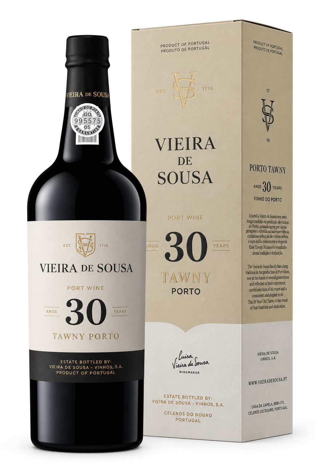 Vieira de Sousa 30 Year Old Tawny Port In Gift Box