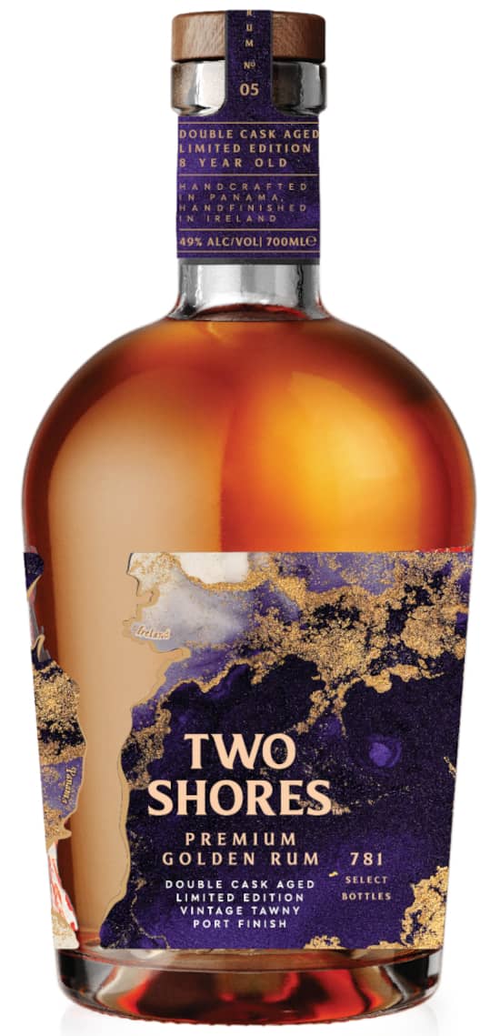 Two Shores Rum Vintage Tawny Port Cask Finish 70cl