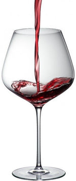 Rona Burgundy Glasses - Set Of 6