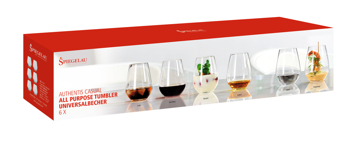 Authentis Casual Tumblers (6 Pack)