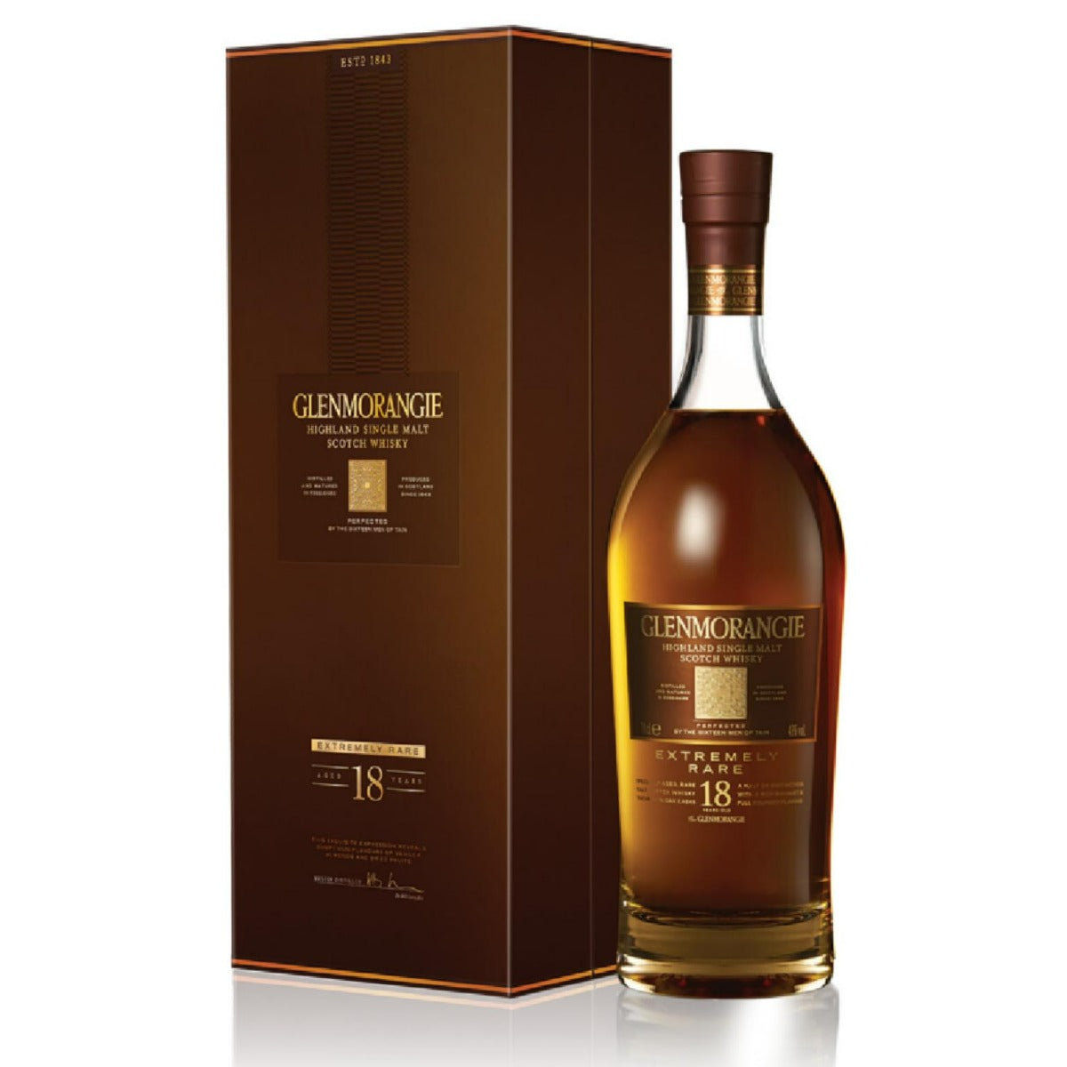 Glenmorangie 18 Year Old 70cl–The Corkscrew Wine Merchants