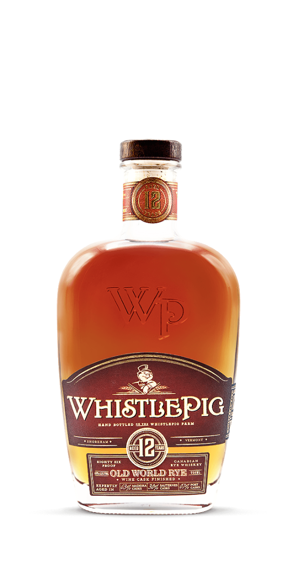 Whistle Pig Estate Oak Rye Aged 12 Years 70cl