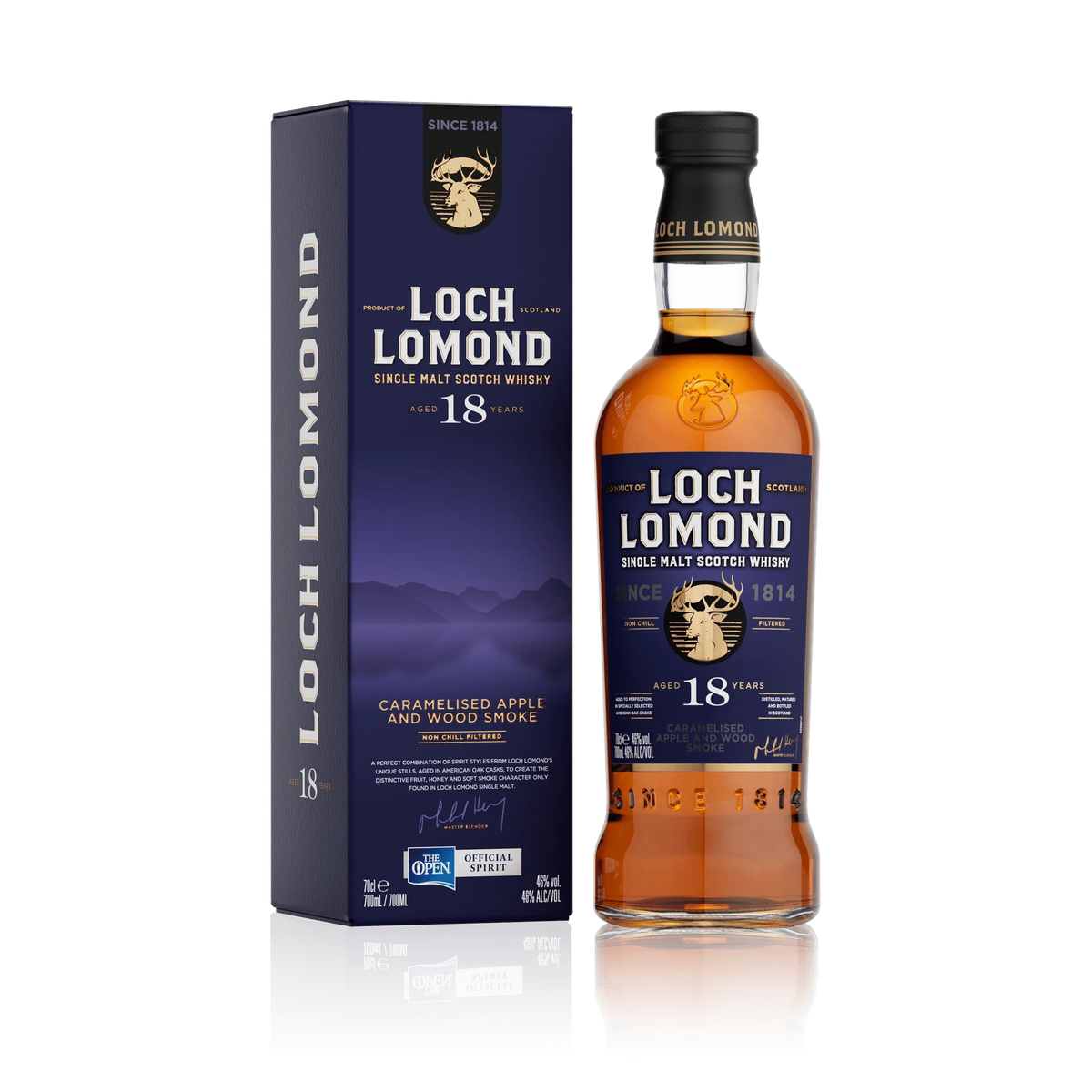 Loch Lomond 18 Year Old Single Malt Whisky 70cl