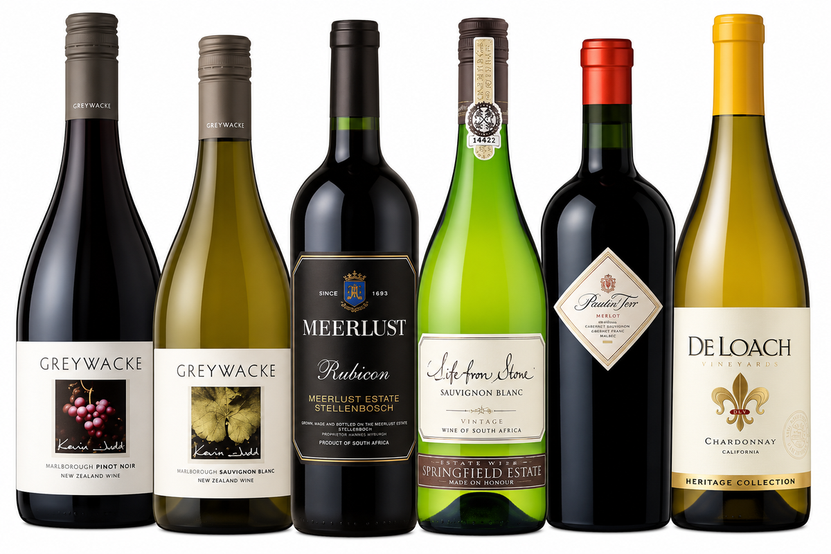 6 Bottle New World Selection