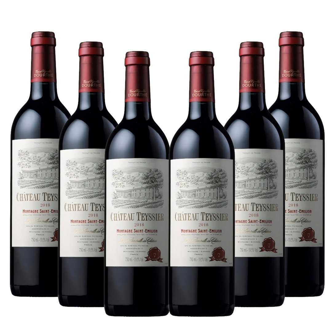 Chateau Teyssier Montagne Saint - Émilion 2018 6 Bottle Case