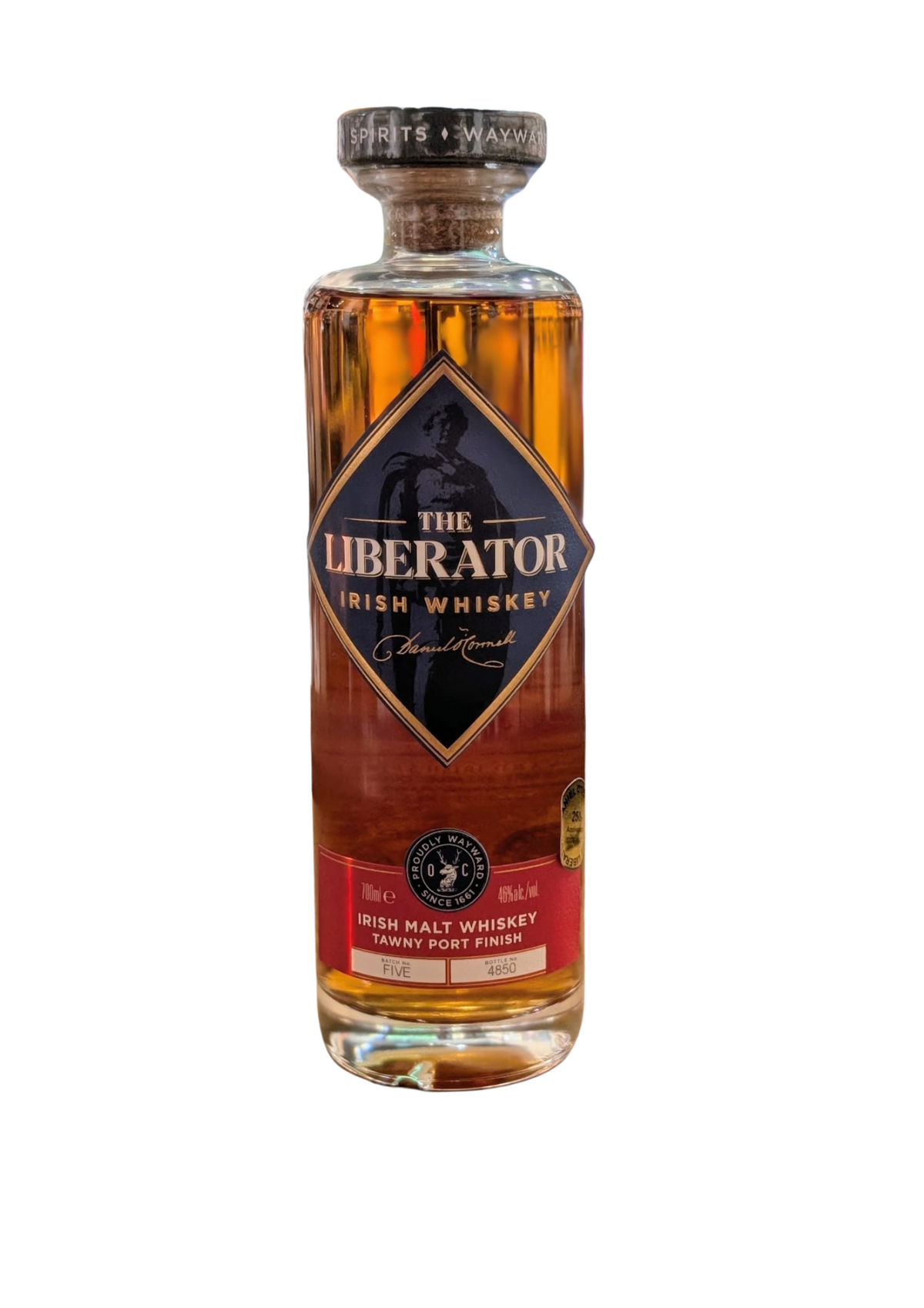 The Liberator Irish Whiskey Tawny Port Cask Finish 70cl