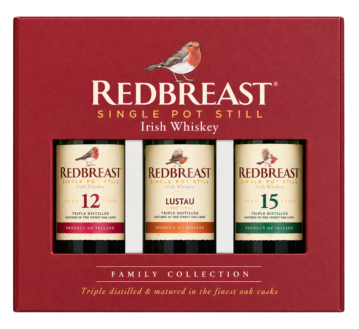 Redbreast Family Collection (3 X 5cl)