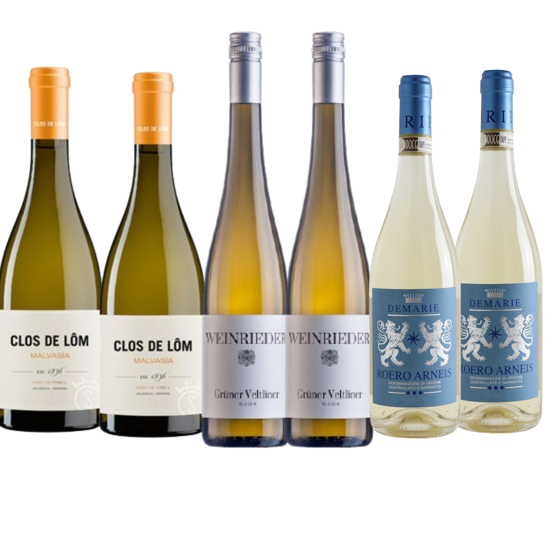 Crisp Cascade 6 Bottle White Case