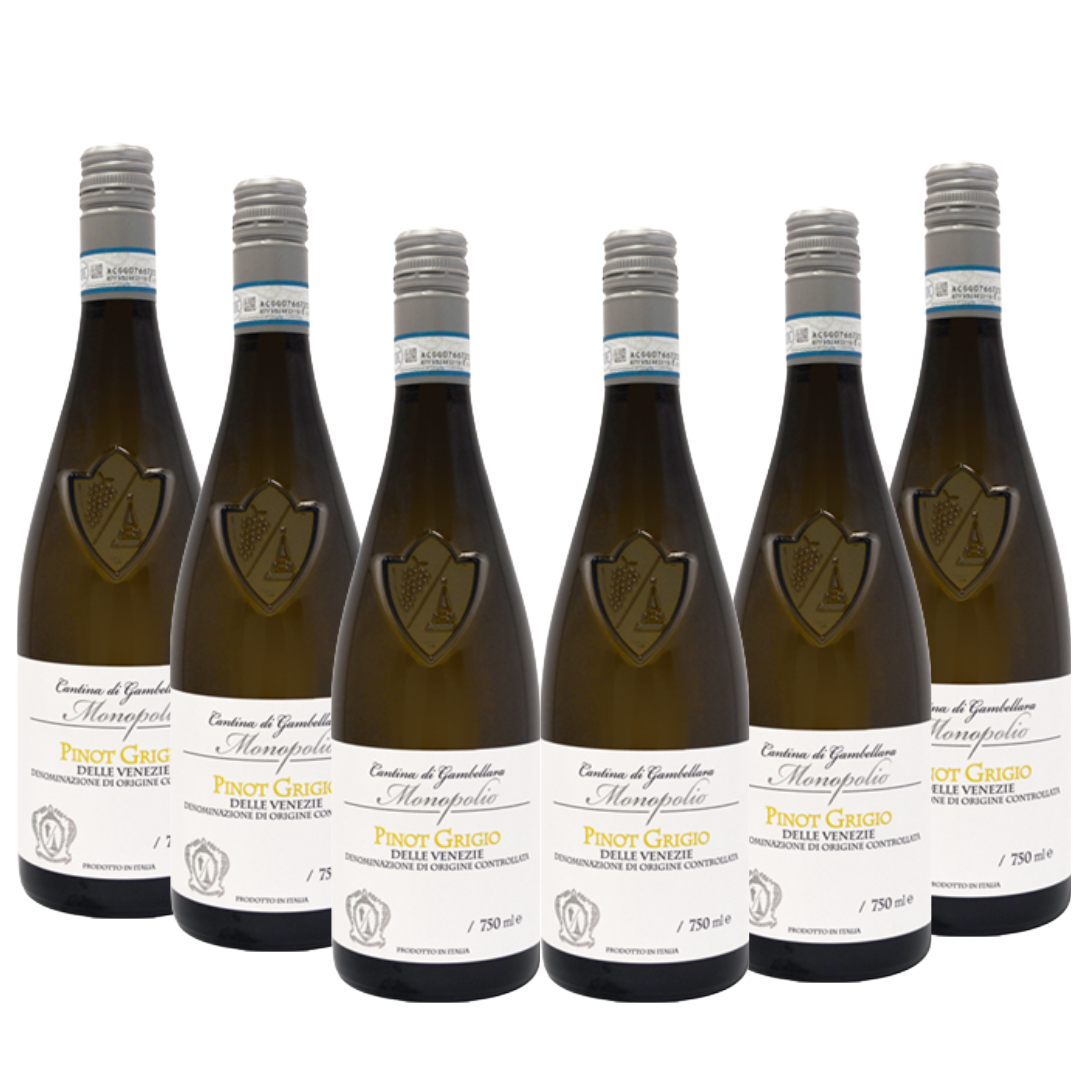 Cantina di Gambellara, Monopolio Pinot Grigio 2024 6 Bottle Case