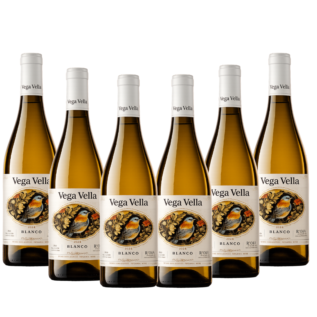 Vega Vella, Organic Sauvignon / Garnacha, Rioja 2024 6 Bottle Case