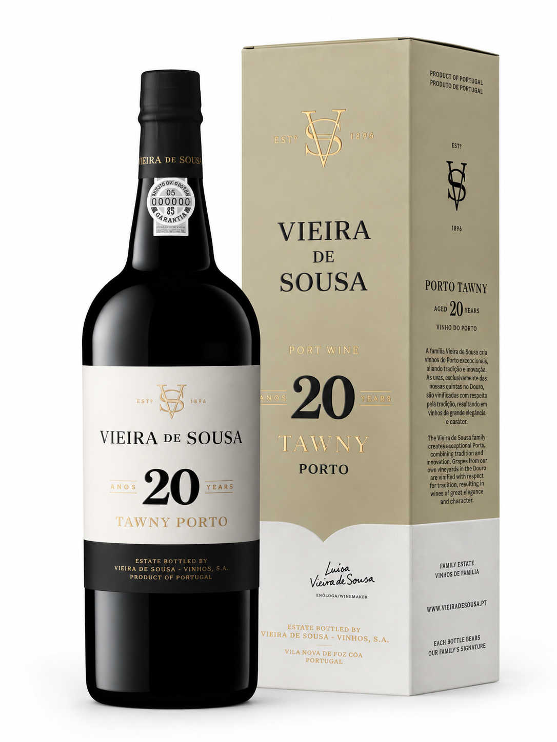 Vieira de Sousa 20 Year Old Tawny Port In Gift Box