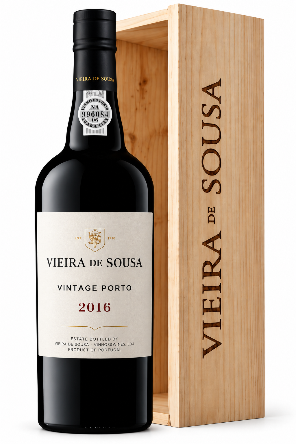 Vieira de Sousa Vintage Port 2016 In Wood