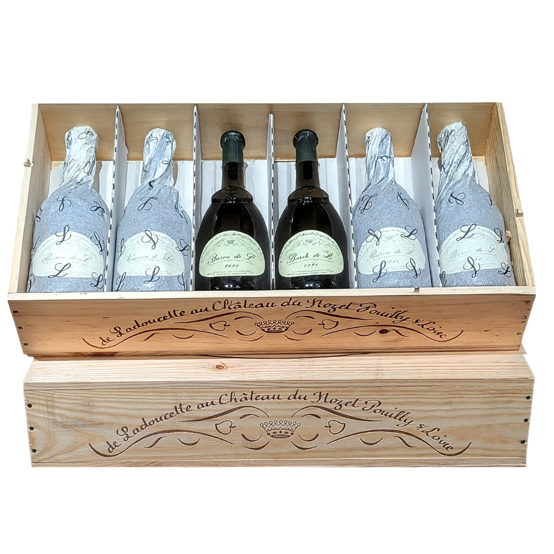 Baron De L Pouilly Fume 2022 - 6 Bottles In Branded Wooden Case