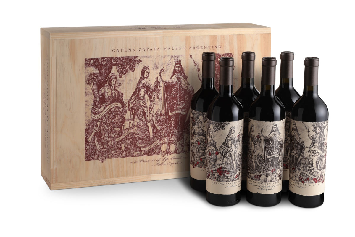 Limited Edition Catena Zapata 2021 6 Pack in Wood