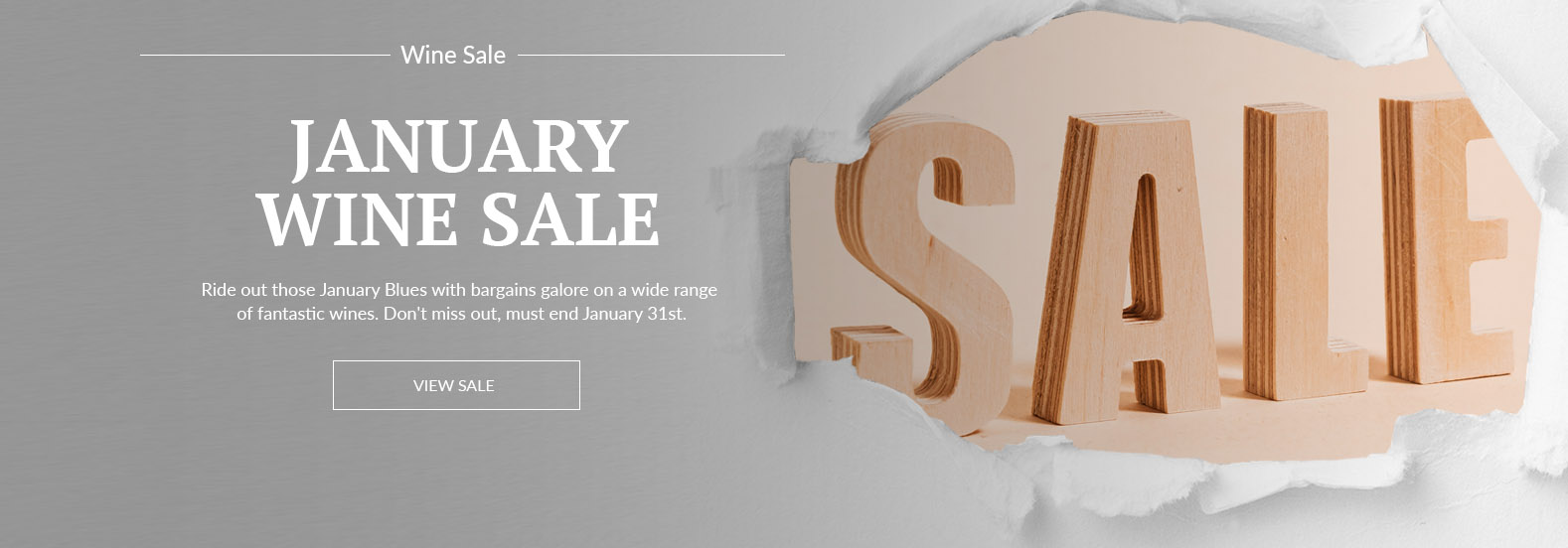 January Sale Time - Bigger Than Ever